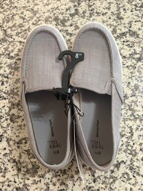 Time and Tru Gray Slip-On Loafers